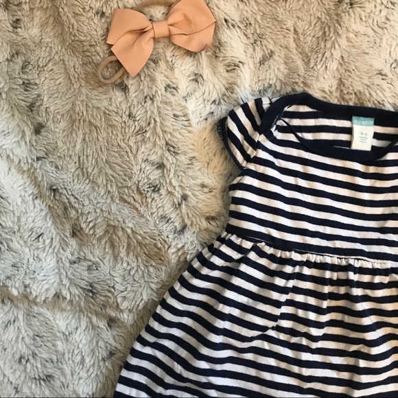Old Navy Other - Given to a friend Striped baby girl dress